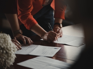 Signing A Contract Signing A Contract